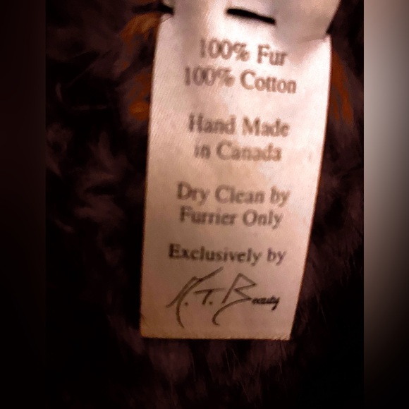 Mink /Crochted Jacket 1 of a kind / sample N.M jacket - Picture 7 of 13